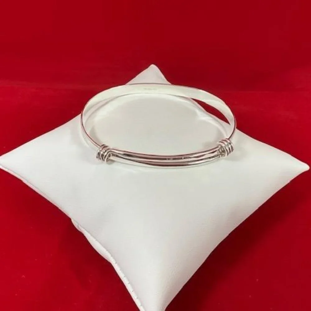 Ed Levin Sterling Silver Signature Slide Bracelet 21/2" - Picture 5 of 8